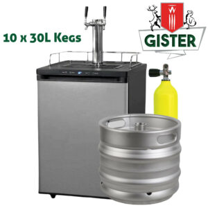 Gister Premium Draught Beer – 10 Kegs