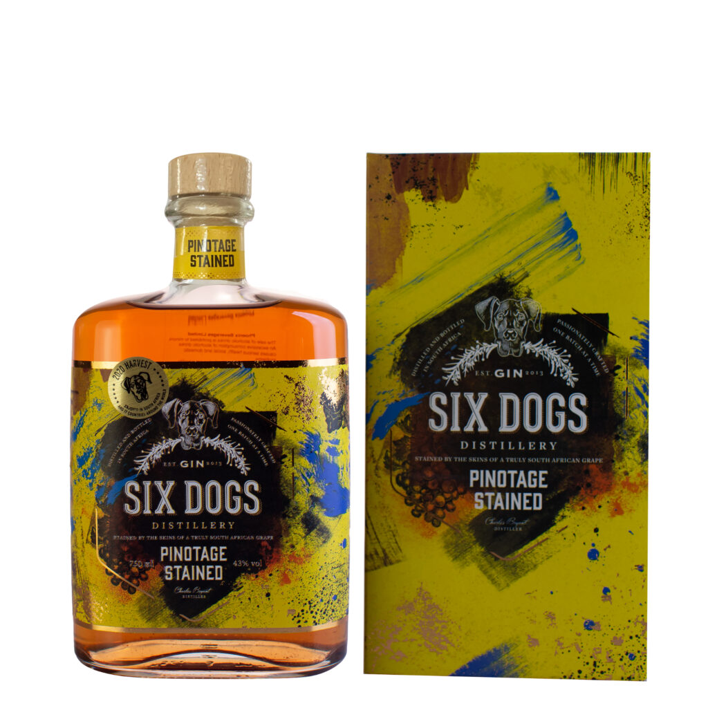 Six Dogs Pinotage Stained Gin - Image 2