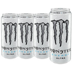 Monster Energy Drink Ultra White Can - Image 2